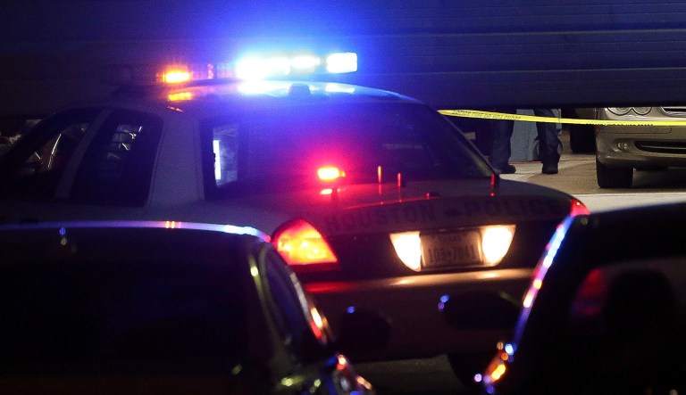 Police intended to arrest the man for disorderly conduct after he became intoxicated at the hotel bar, but they found the weapons when they entered his room to gather his belongings. (Yi-Chin Lee /Houston Chronicle via AP)