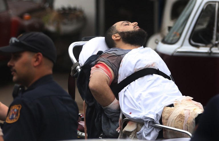 The Elizabeth, N.J, bar owner who found bombing suspect Ahmad Khan Rahami on his doorstep Monday said any American, no matter their religious background, would have turned the suspect in. (Ed Murray/NJ Advance Media via AP)