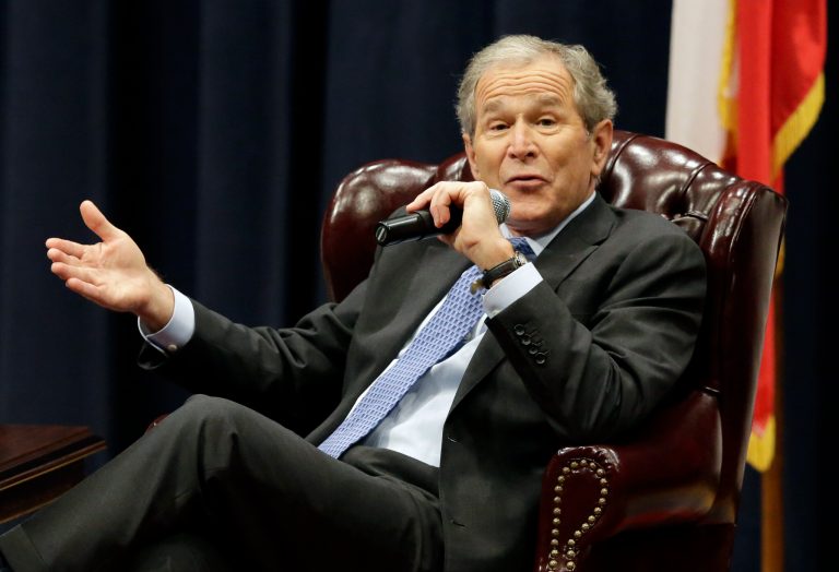 Former President George W. Bush discusses his new book 