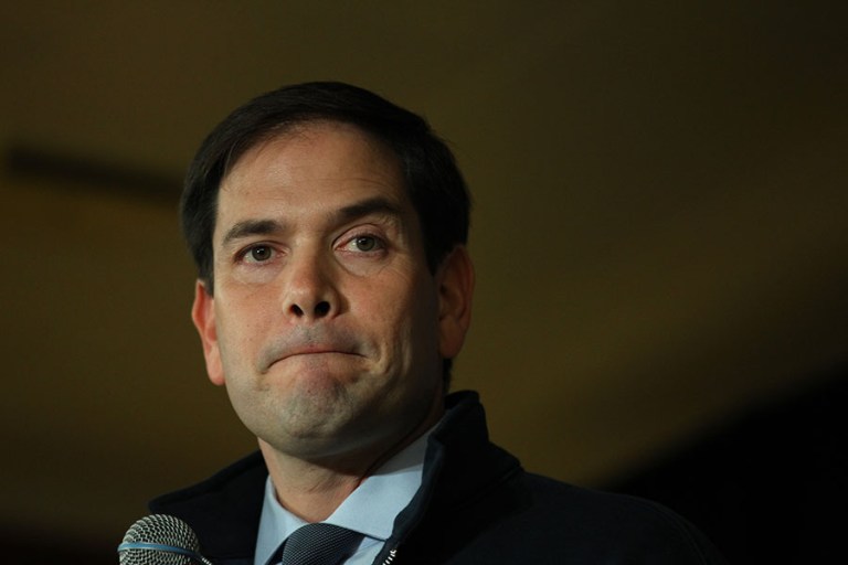 Had he stayed in the race, it would have been nearly impossible for Rubio to clinch the nomination by earning half of the GOP delegates. (AP Photo/Cheryl Senter, File)