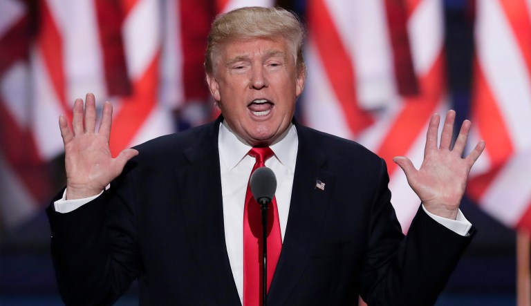 There are conflicting reports on whether President Trump would sign the Russia sanctions bill or veto it. (AP Photo/J. Scott Applewhite, File)