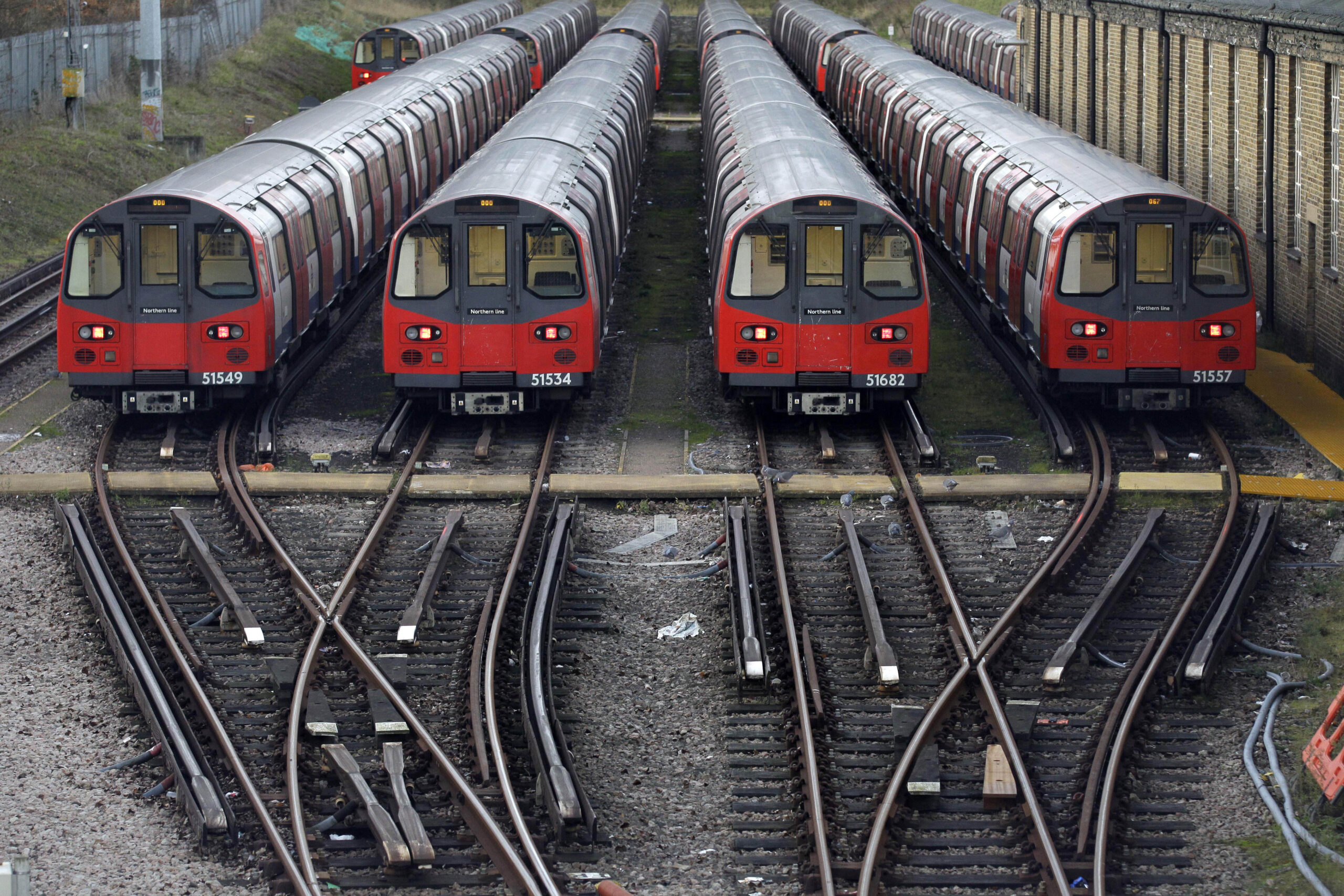 Delays, disruption, drudgery hit London commuters