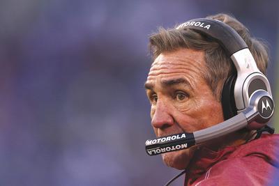 Al Bello/Getty Images
Mike Shanahan's team could have shut down after losing two players to suspensions but had its two best offensive games of the year.