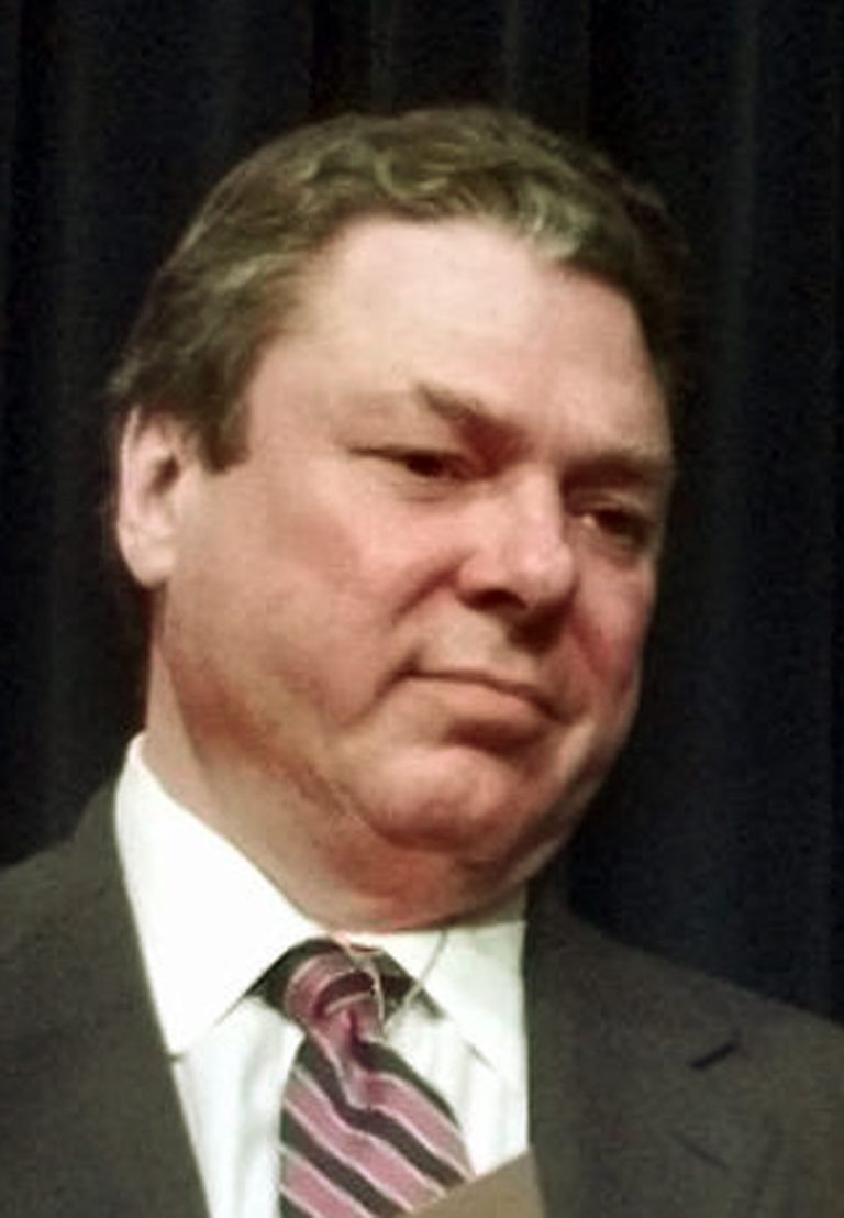 FILE - This Nov. 1997 file photo shows Thomas H. Boggs, Jr., during the oath of office ceremony for his mother, Lindy Boggs, to be ambassador to the Vatican. Boggs, a son of congressional royalty who evolved into a top-tier lobbyist and prolific Democratic fundraiser and embodied what it meant to have Washington clout, died Monday, Sept. 15, 2014. He was 73. (AP Photo/Brian K. Diggs)