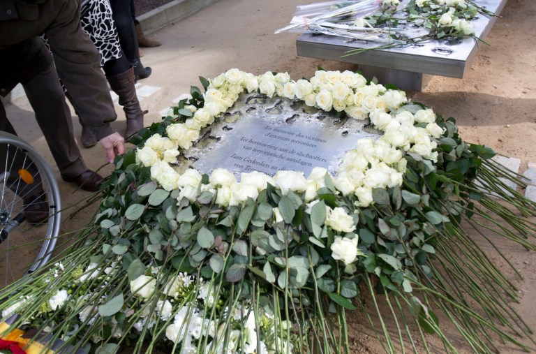 Four Americans were among the dead in the bombings in Brussels one year ago today. (AP Photo/Virginia Mayo)