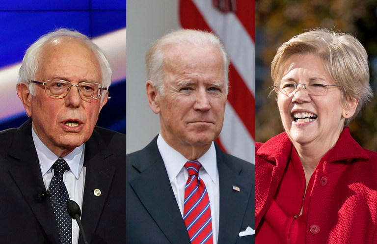 Senate Minority Leader Harry Reid said that the potential 2020 Democratic presidential field resembles an 