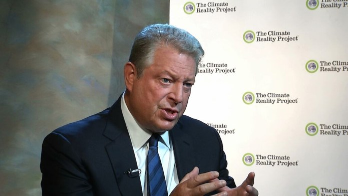 Gore said he will wait until after the party officially nominates a candidate to endorse. (AP Photo/Alex Sanz)