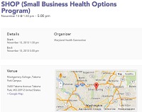 Maryland Postpones All Obamacare Small Business Forums