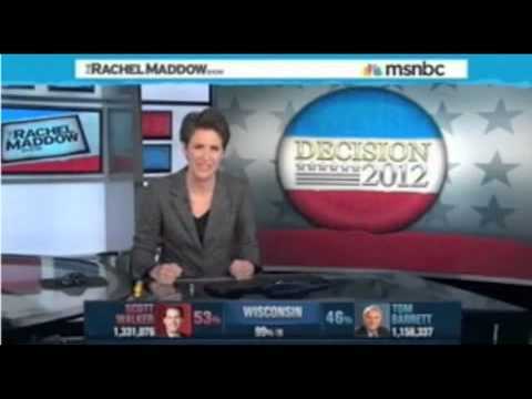 VIDEO: Wis. recall race a sad night for MSNBC