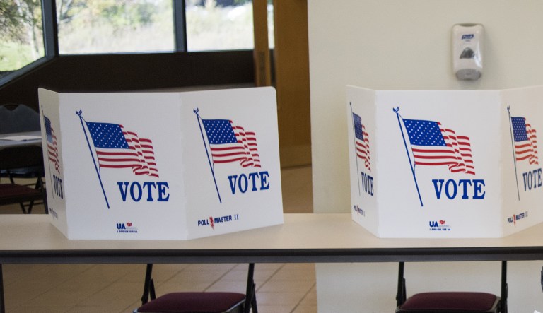 A Kansas resident filed paperwork over the weekend for his dog to run for the Kansas governor position after reading that six teenage boys were running, according to reports. (Ty Wright/Bloomberg)