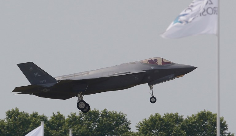 Lockheed is now close to signing $37 billion in F-35 purchase deals with 11 different nations. (AP Photo/Michel Euler)