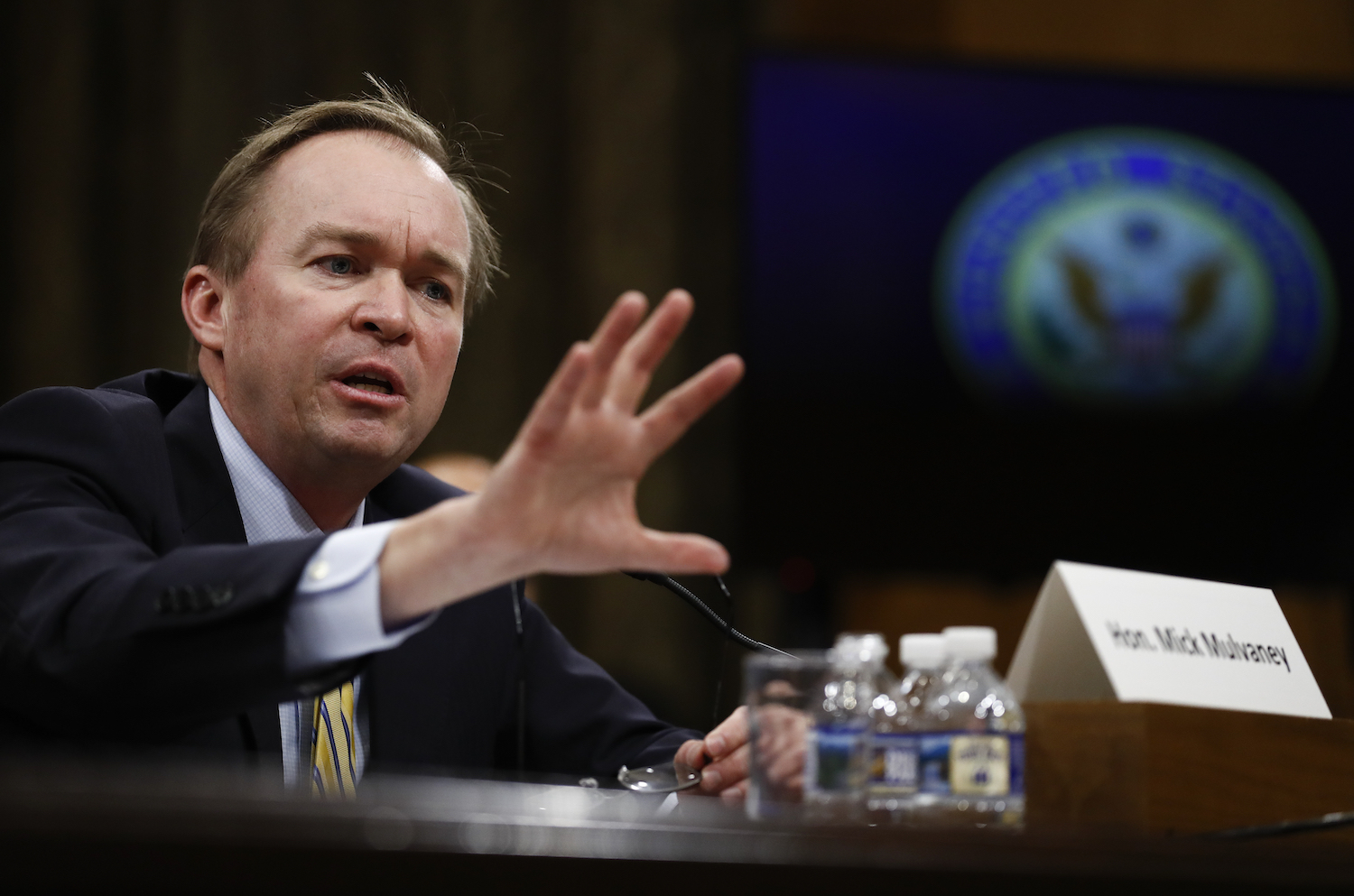 Mulvaney survives procedural vote on his OMB nomination