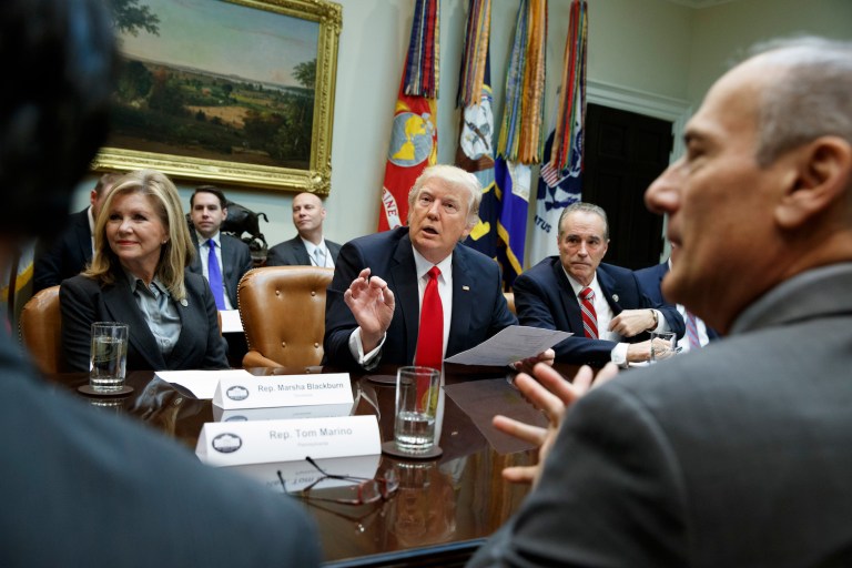 According to Rep. Cramer, Trump said, 