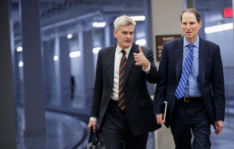 After tough findings from the Congressional Budget Office, senators are examining what other options they have to guarantee coverage for people with pre-existing conditions. (AP Photo/J. Scott Applewhite)