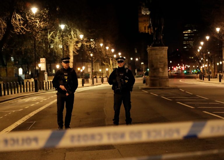 Counter-terrorism chief Mark Rowley said a further 40 people were wounded. (AP Photo/ Matt Dunham)