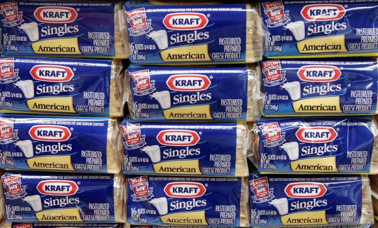 Kraft Heinz is voluntarily recalling 36,000 cases of Kraft individually wrapped cheese singles. (AP Photo)