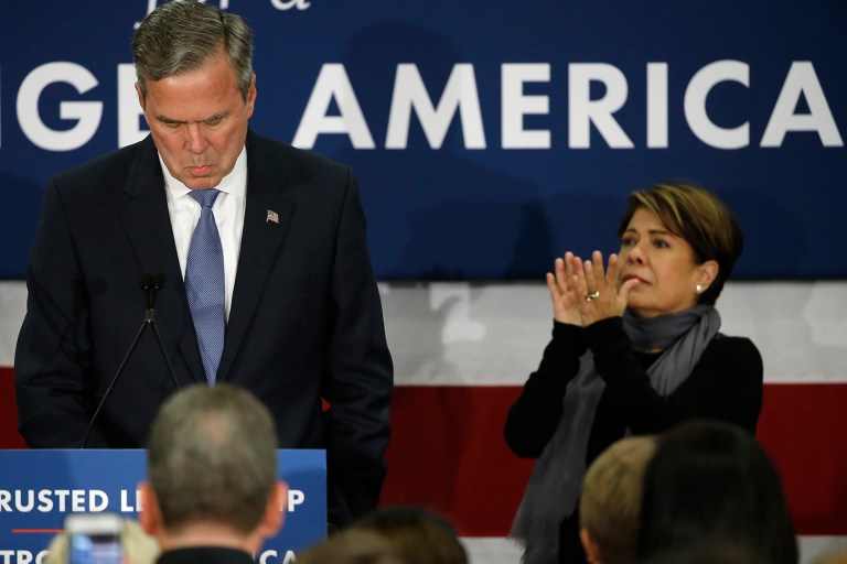 Jeb Bush told MSNBC's Nicolle Wallace, a former press secretary for Bush, in an interview set to air later Monday that the 