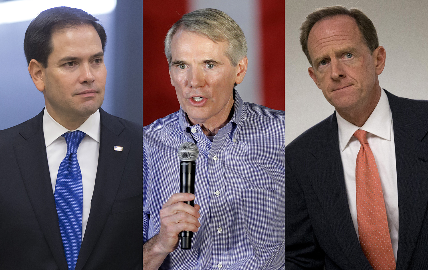 GOP senators take commanding leads in battleground states