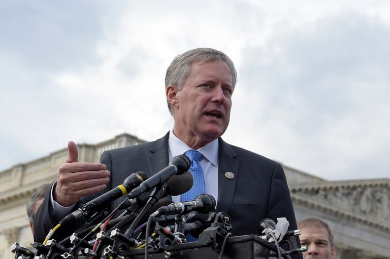 Rep. Mark Meadows, R-N.C., said on CNN there isn’t a majority in the House at the moment to pass the new GOP health bill. 