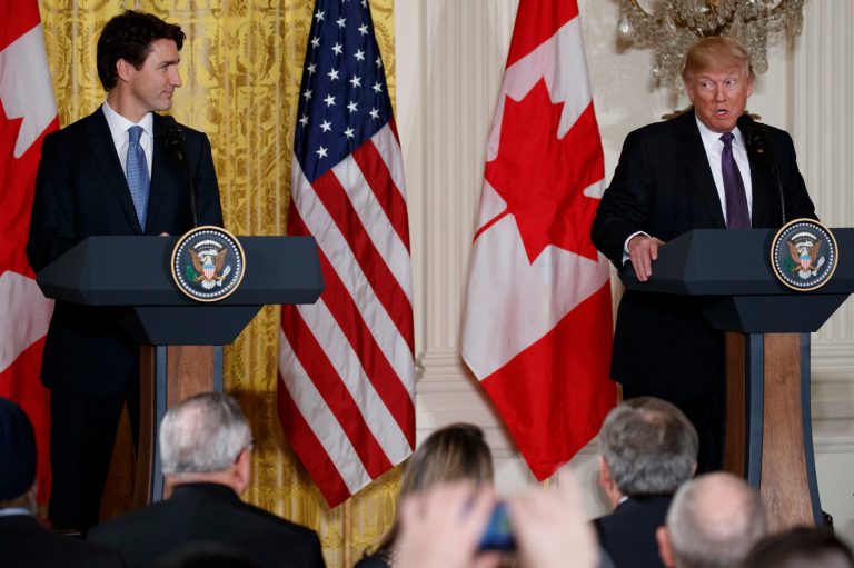 President Trump touted his hardline stance on illegal immigration Monday, suggesting that he does not oppose immigration per se but must act to keep those who would do harm to Americans out. (AP Photo/Evan Vucci)