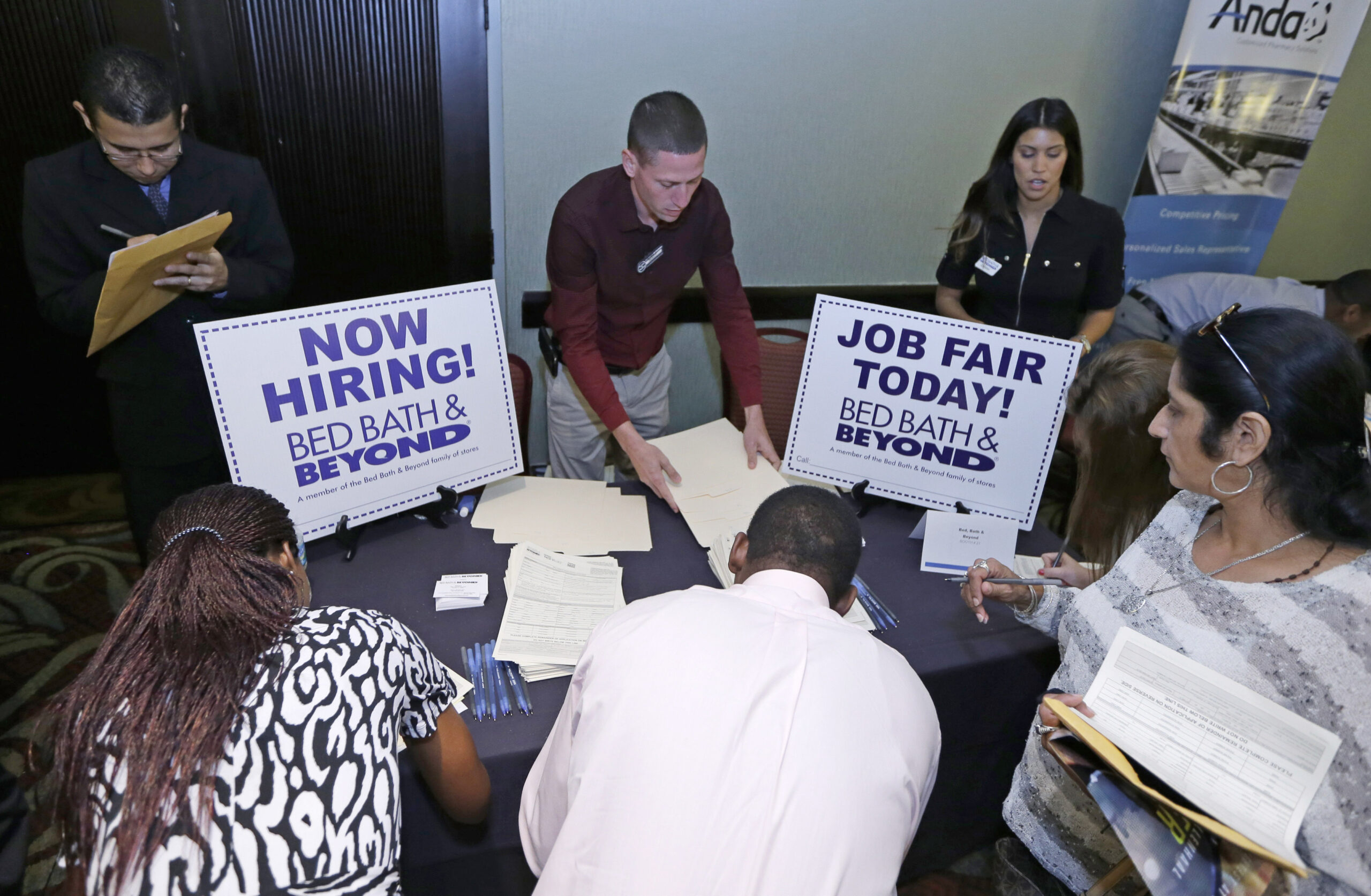 Jobless claims again scrape 15-year lows