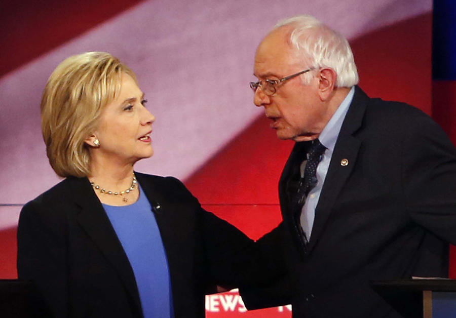 Sanders, Clinton neck-and-neck in Iowa with five days left