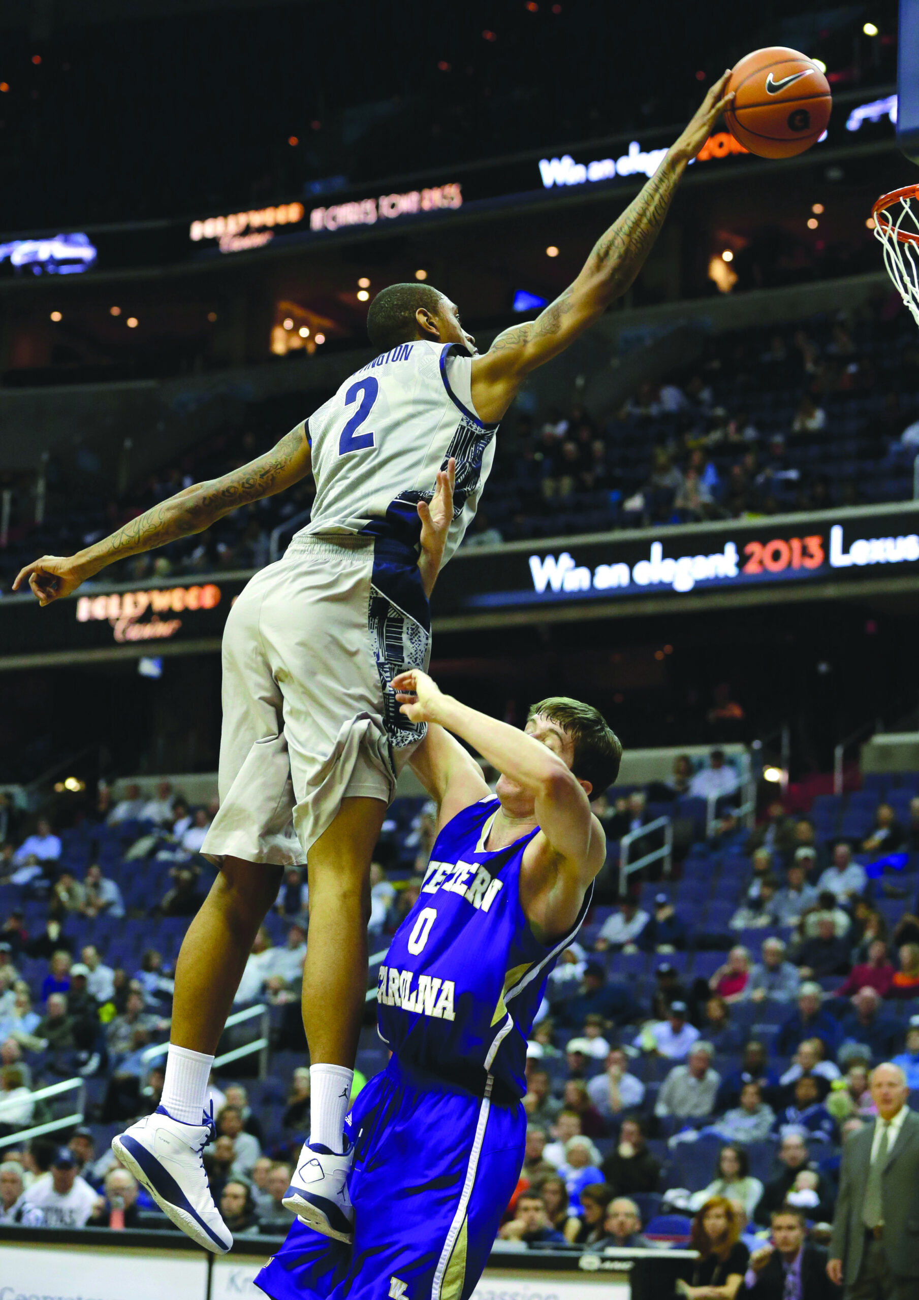 Georgetown’s Whittington is up to the task in win over Western Carolina