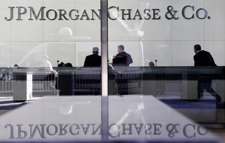 JPMorgan Chase's 150,000-page living will was not the reason. (AP Photo/Mark Lennihan, File)