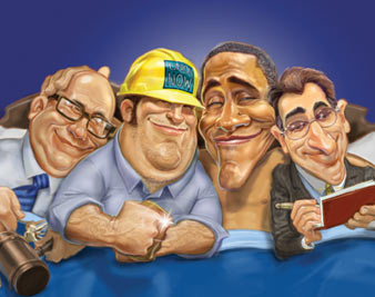 Obama ♥ the Big Guys
