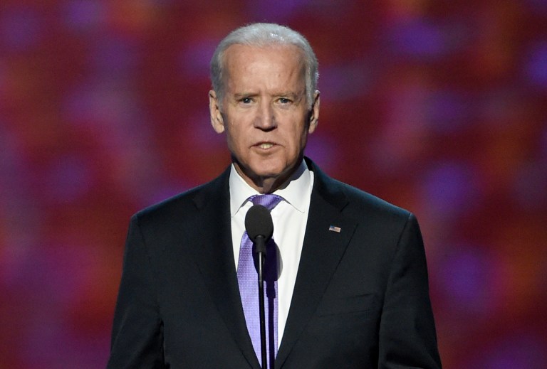 "These responses tarnish our most closely-held values and ignore our cherished history as a nation of immigrants where the poor and vulnerable have a fair shot to achieve the American dream," Biden wrote in an op-ed on Univision News' website. (Photo by Chris Pizzello/Invision/AP)