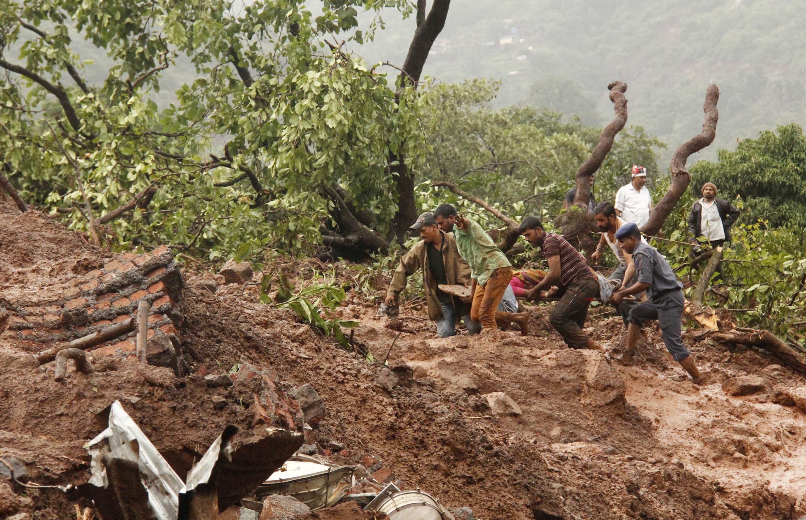 Landslide buries Indian village; at least 24 dead