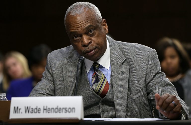 Wade Henderson, president and CEO of the Leadership Conference on Civil and Human Rights,Â scolded critics of No Child Left Behind, saying the law, while it had its flaws, had been made a scapegoat for educational problems that were instead caused by institutional racism. 