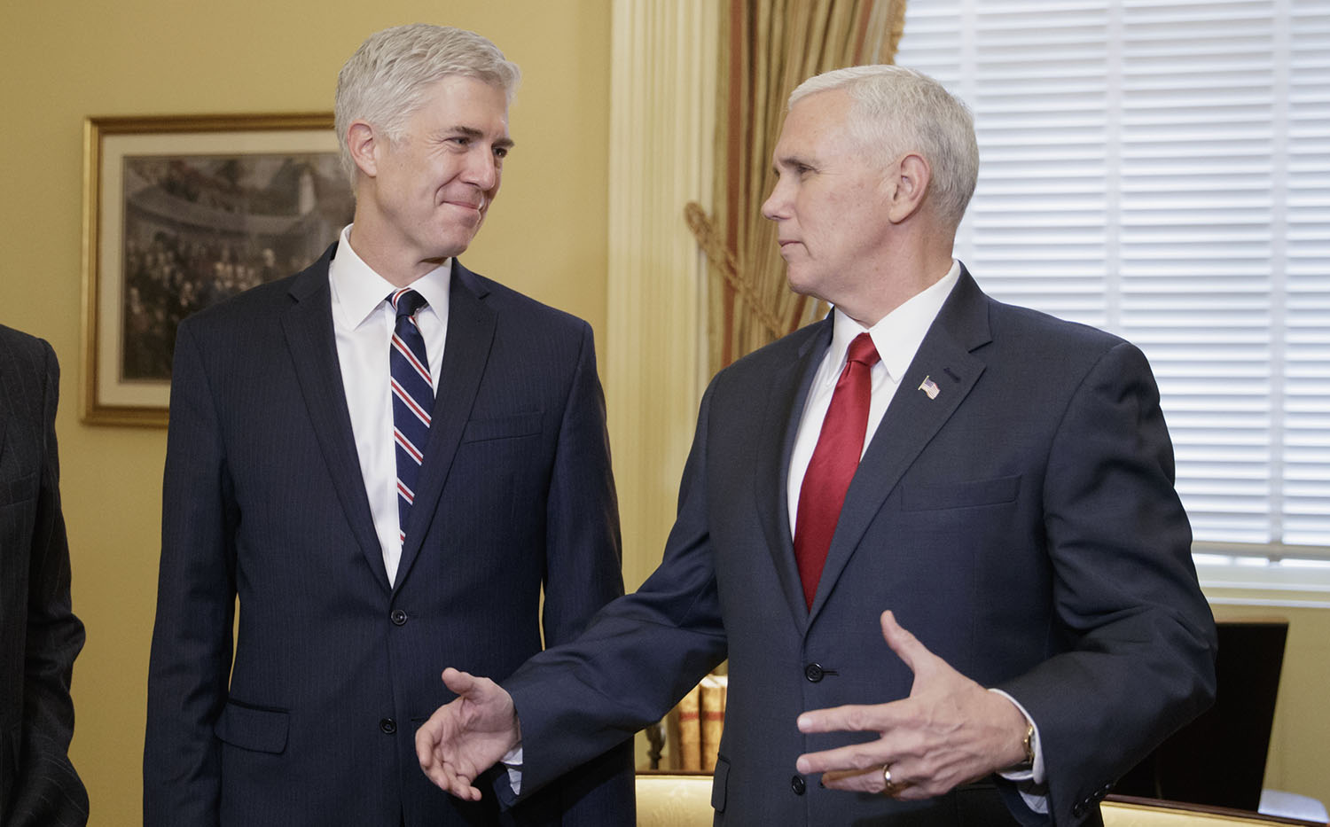 Pence: Gorsuch will try to meet with all 100 senators