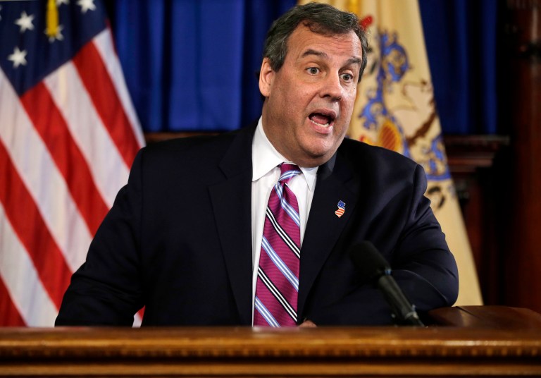 An investigation is looking at whether there were any violations of campaign finance laws in contributions made to a pro-Chris Christie super PAC. (AP Photo/Mel Evans)