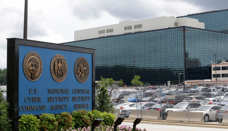 Court orders from 2007 have required the NSA to maintain the data related to certain surveillance efforts that were under scrutiny, after it was revealed President George W. Bush directed warrantless wiretapping among international communications following the 9/11 attacks. But the NSA stated in a filing Thursday night that the agency did not keep content of internet communications seized from 2001 to 2007. (AP Photo/Patrick Semansky)