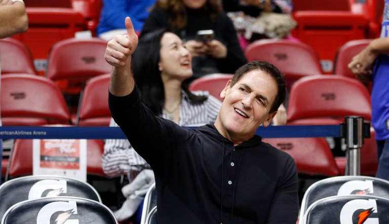 Although he supported Democrat Hillary Clinton in the 2016 presidential election, Mark Cuban has suggested that if he ran for president in 2020 it would be as a Republican. (AP Photo/Joe Skipper)