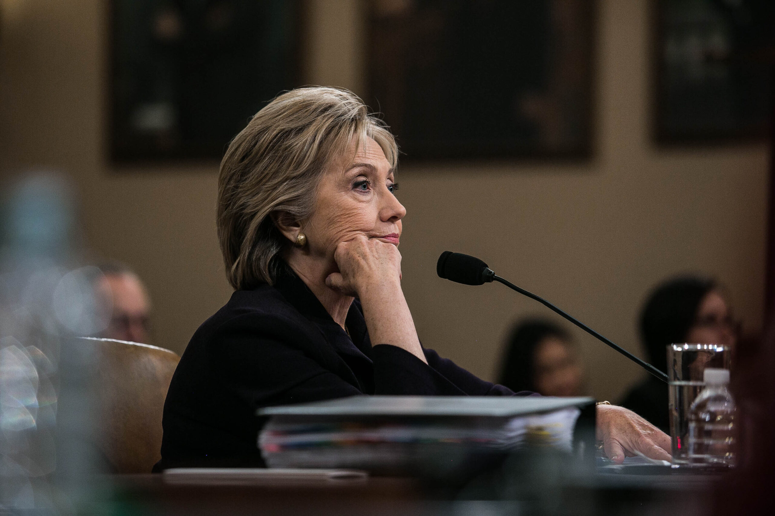 Clinton’s Benghazi testimony in 9 pictures
