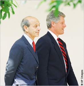 Former President Bill Clinton nominated Stephen Breyer to the Supreme Court in 1994. AP Photo