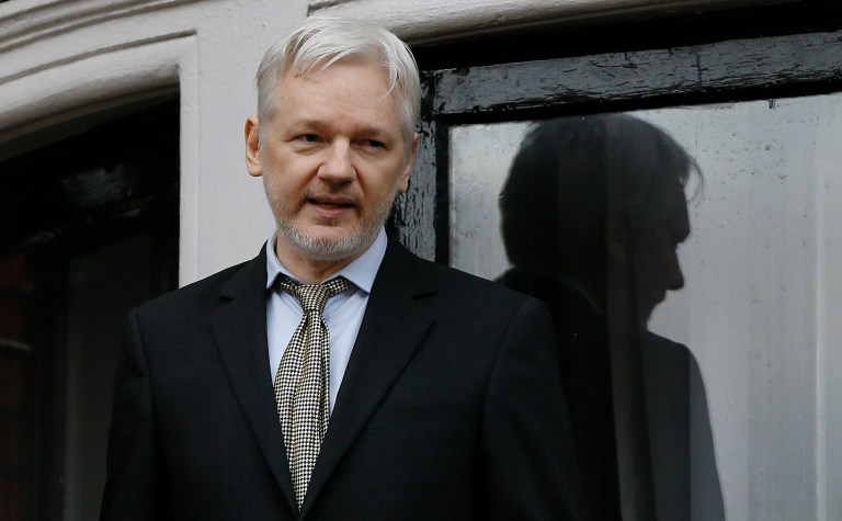 WikiLeaks founder Julian Assange said it was Hillary Clinton's 