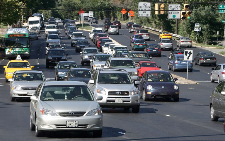 Montgomery County residents are raising concerns about traffic changes caused by the county's proposed bus rapid transit system after planners revealed a scaled-back system that would center around Route 355 from Clarksburg to Bethesda. (Photo: Examiner file)
