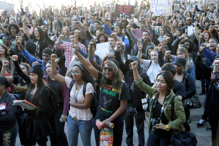College students across the country are finding offense in the most inane things. (AP Photo/Nick Ut)