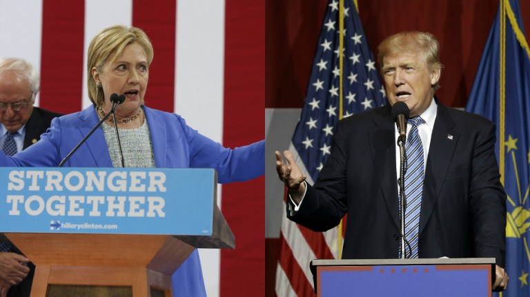 Voters trust presumptive Democratic presidential nominee Hillary Clinton on healthcare more than her opponent, presumptive GOP nominee Donald Trump. (AP Photo/Felipe Dana)