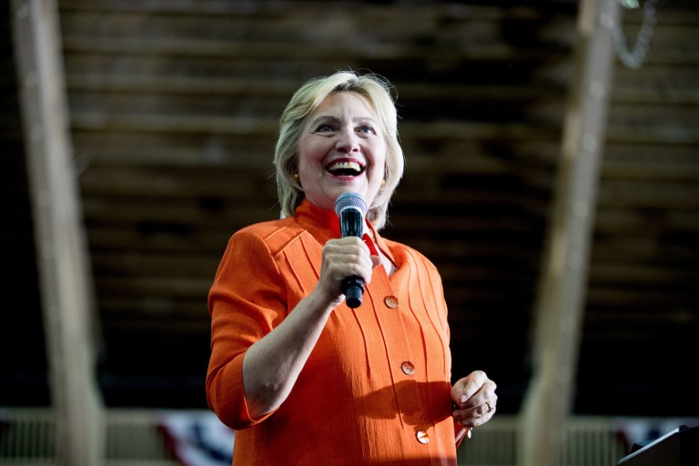 Since 1960, no presidential candidate has won without at least taking two of the three aforementioned states. (AP Photo/Andrew Harnik)