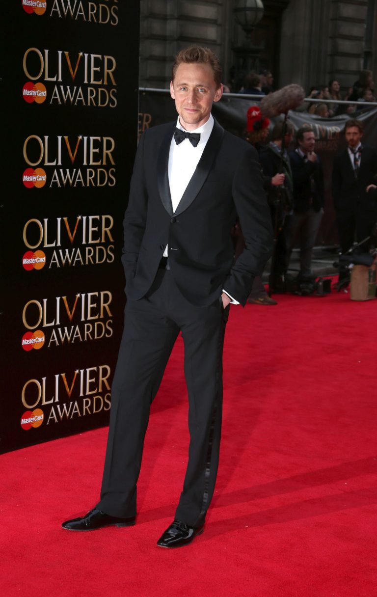 Tom Hiddleston at the Olivier Awards 2013 at the Royal opera House in London on Sunday, April 28th, 2013. (Photo by Joel Ryan/Invision/AP)
