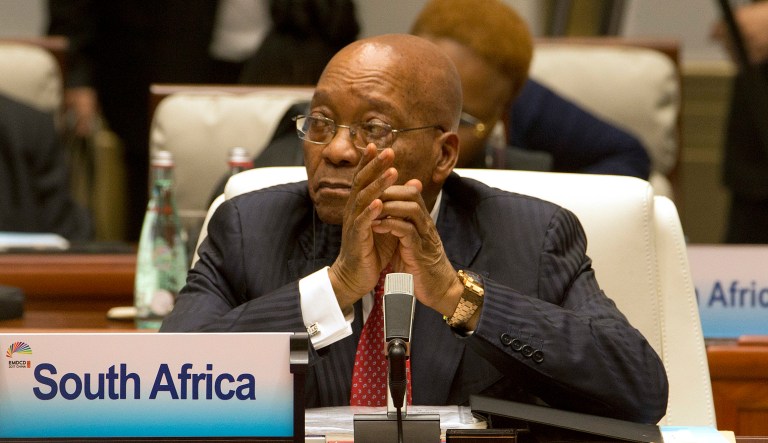 Zuma has shamed his African National Congress party, and dishonored the legacy of Nelson Mandela. (AP Photo/Mark Schiefelbein, Pool)