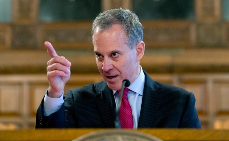 With New York Attorney General Eric Schneiderman, the agency is seeking to stop the debt collection protections of a group of "fly-by-night" debt collection companies. 