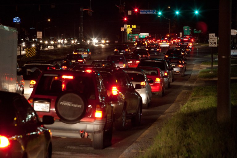 Traffic along Leesburg Pike in Tysons Corner (Examiner file photo)
