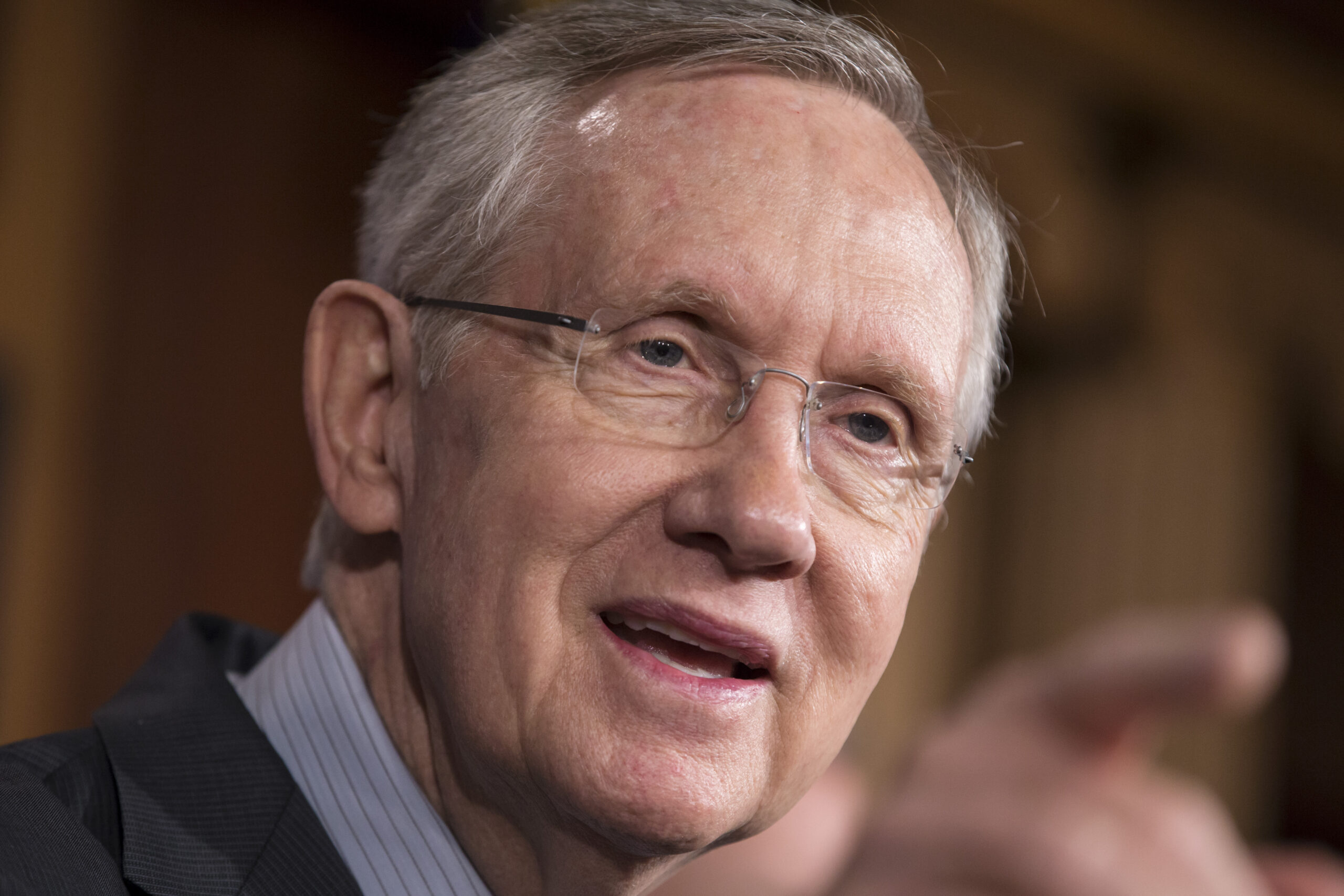 Journalists unfair to Democrats, says Harry Reid