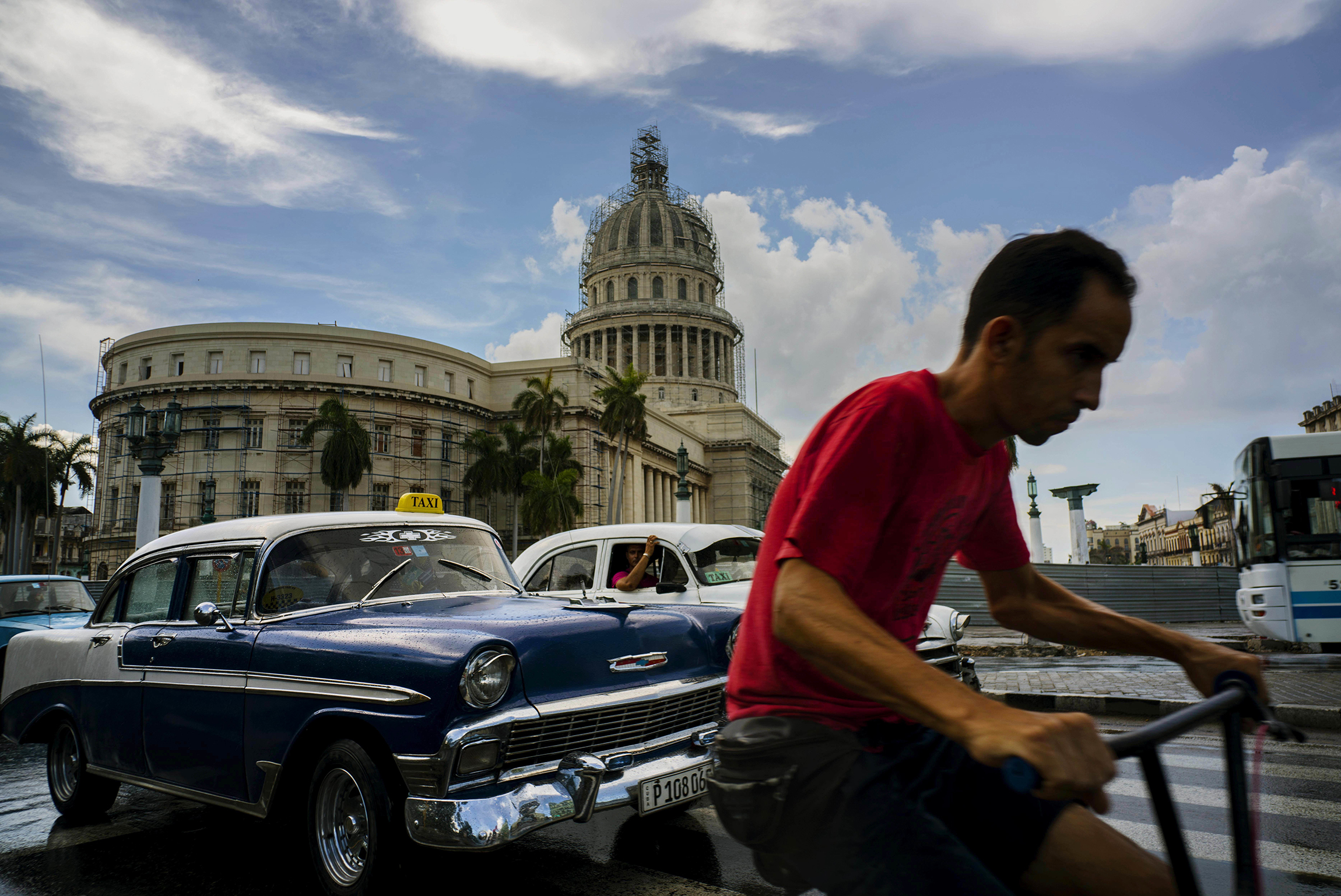 Why was the top U.S. sanctions cop in Cuba?