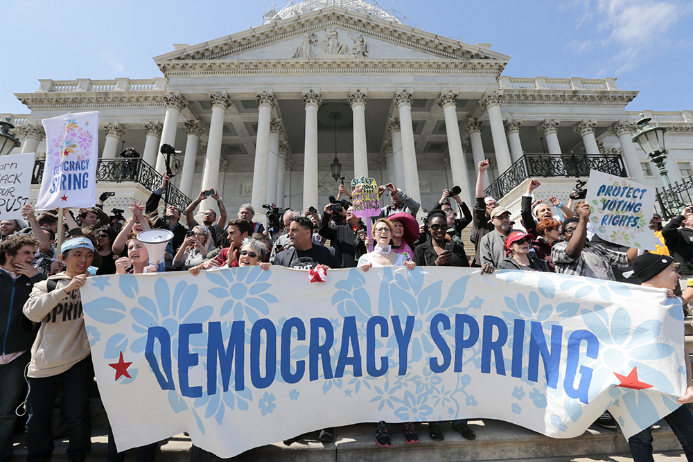 Hundreds of protesters arrested at Capitol